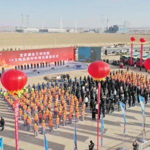 宝武碳业10万吨负极材料兰州新区生产基地项目开工！